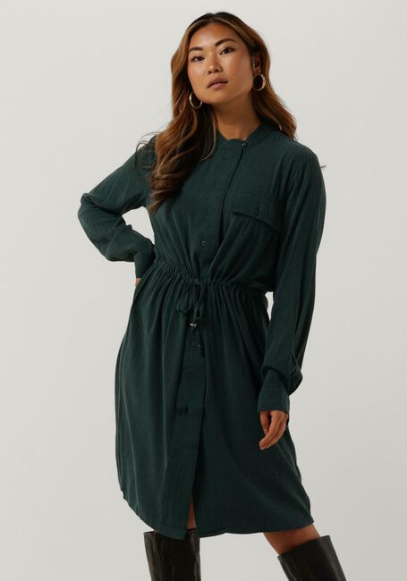 Gr&uuml;ne SIMPLE Midikleid EZ WV-LYOCEL-22-3 - large