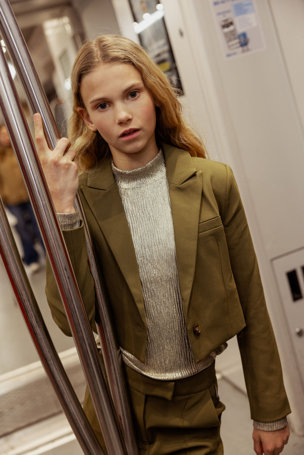 Gr&uuml;ne AI&KO Blazer ARIEL VIS 345 G - large