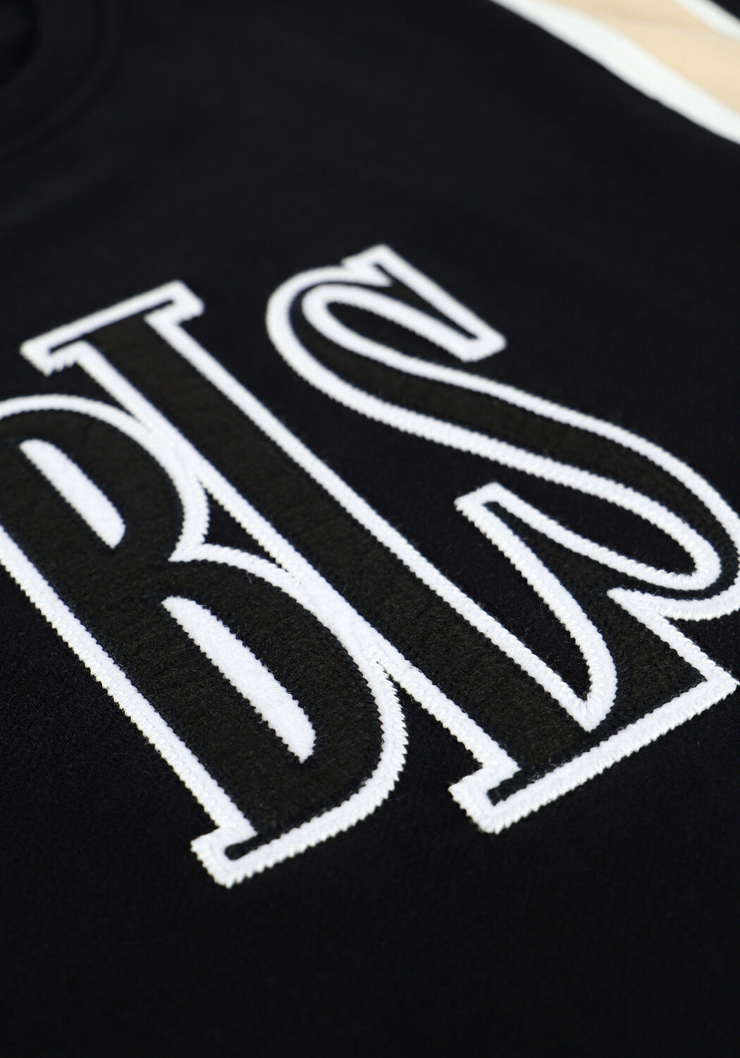 Dunkelblau BLS HAFNIA Sweatshirt OG LOGO APPLIQUE CREWNECK - large