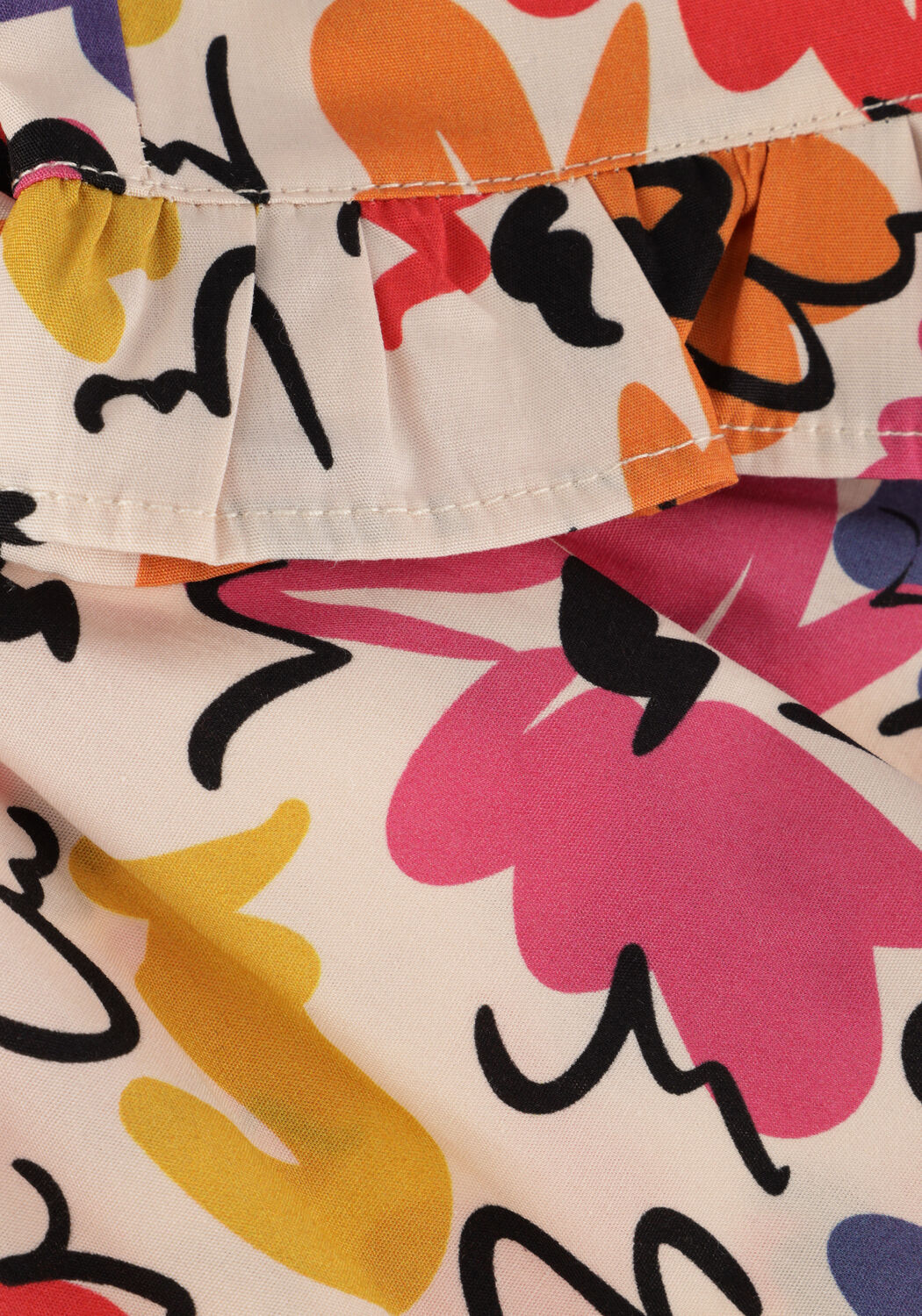 Mehrfarbige/Bunte DAILY BRAT Hosen AUGUSTA SHORTS - large