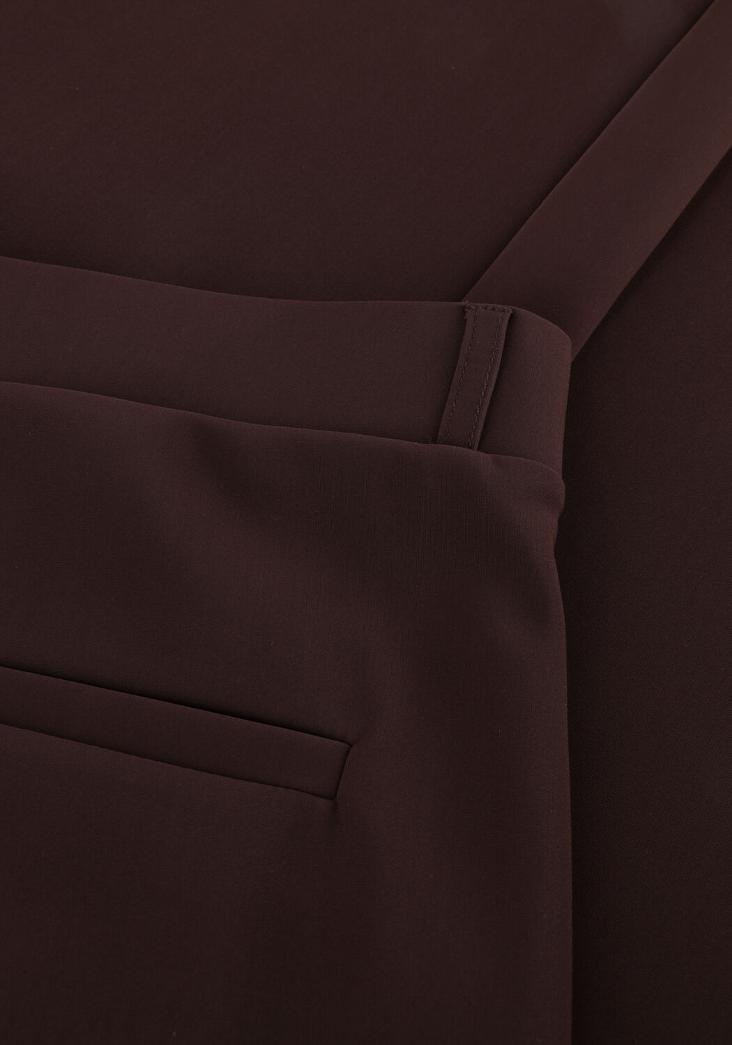 Braune STUDIO ANNELOES Weite Hose LEXIE BONDED TROUSERS - large