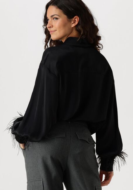 Schwarze ACCESS Blusen D44-7044-198 - large