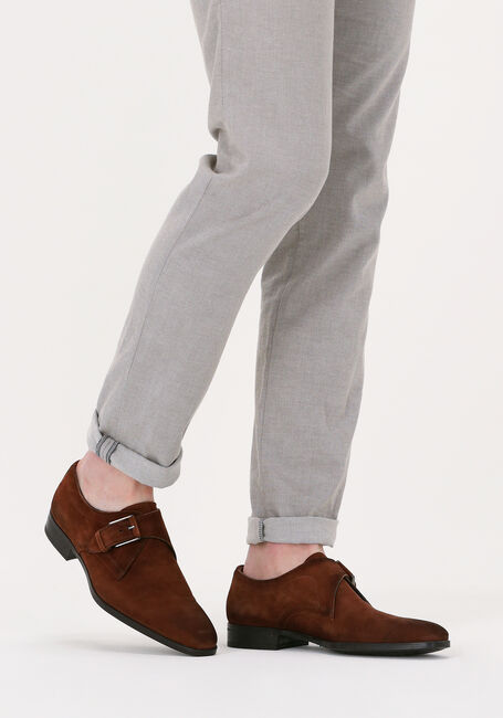 Cognacfarbene GIORGIO Business Schuhe 38201 - large