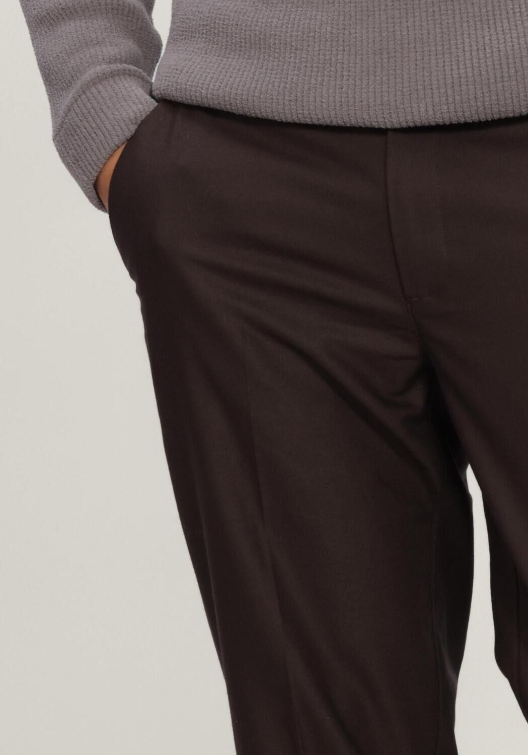 Braune LES DEUX Chino BRUSHED TWILL REG SUIT PANTS - large