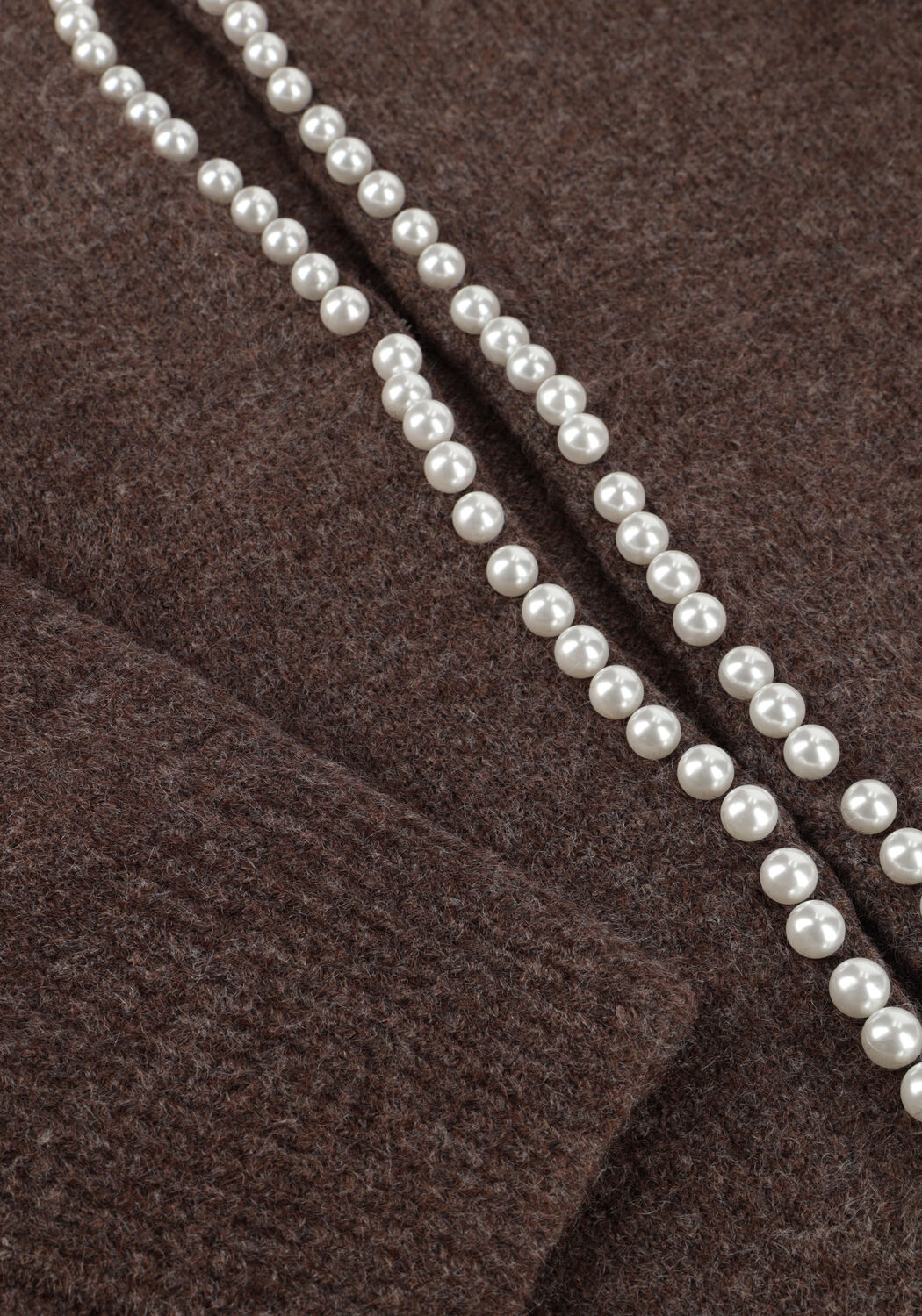 Braune NOTRE-V Strickjacke NV-GRACIELA - large