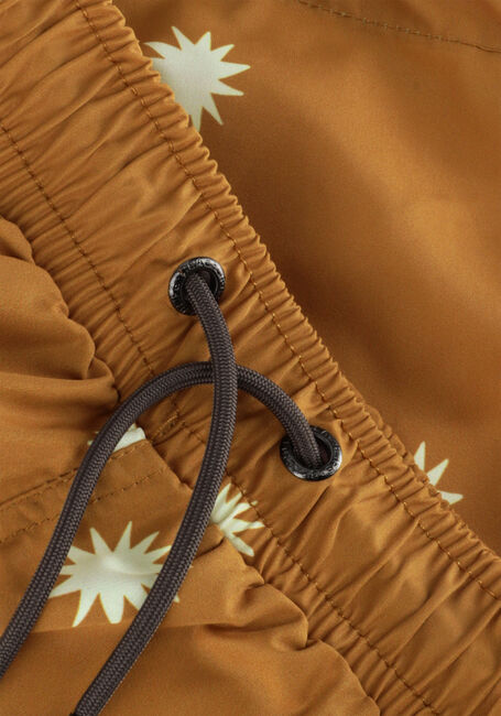 Cognacfarbene BEACHLIFE Badehosen SUNNY SWIMSHORT - large