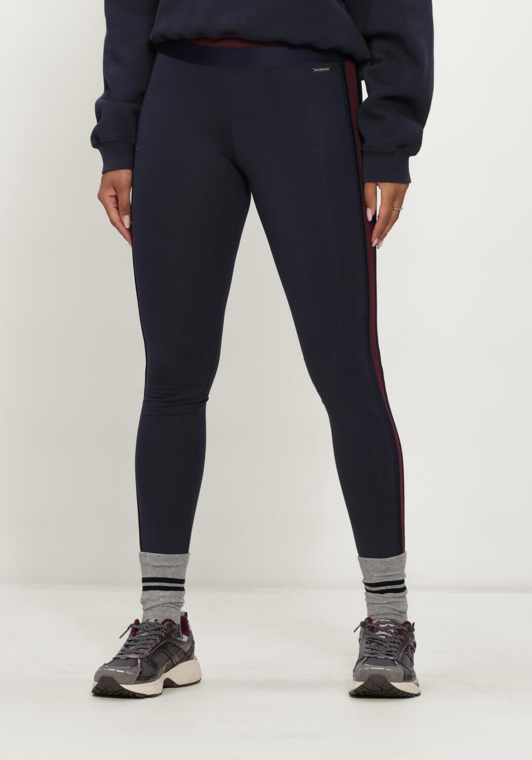 Dunkelblau DEBLON SPORTS Hosen LIV LEGGINGS - large