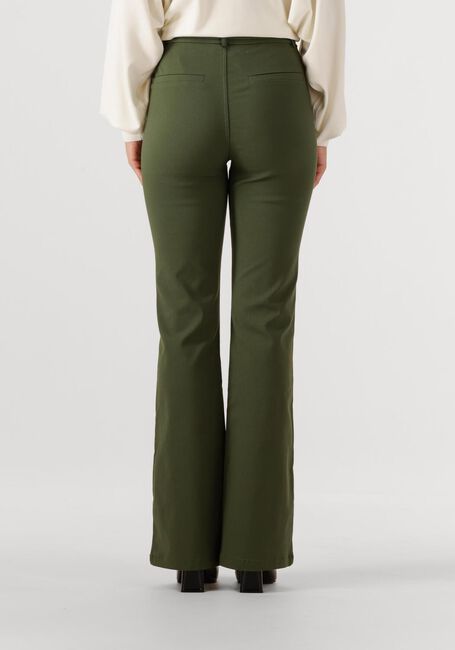 Dunkelgrün MINUS Schlaghose CARMA FLARED PANT - large