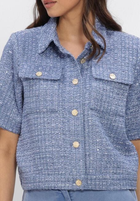 Blaue FREEBIRD Blazers WV-BOUCLE-CHENILLE-26-1 - large