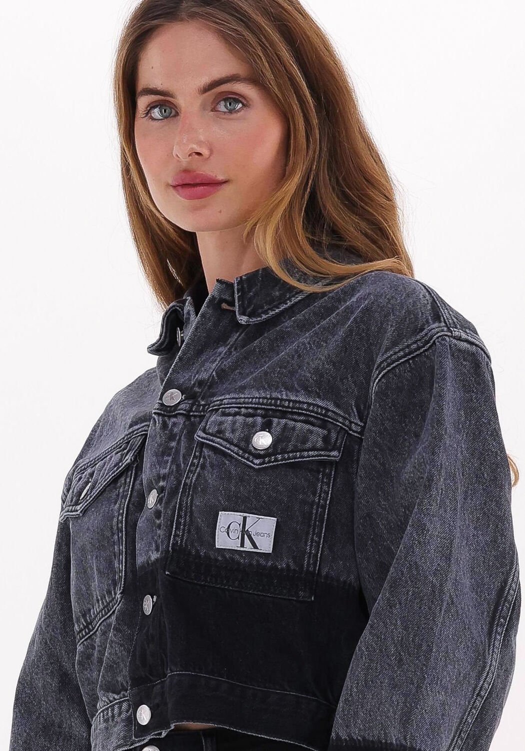 Jeansjacke oversized cropped on sale