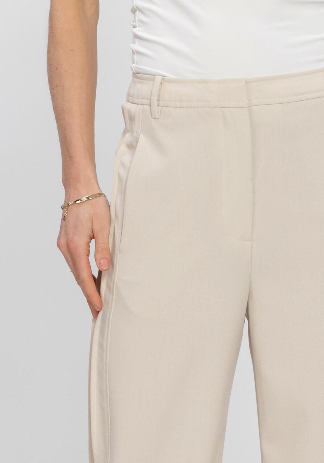 Ecru SECOND FEMALE Hosen BLANCA WAISTCOAT - large