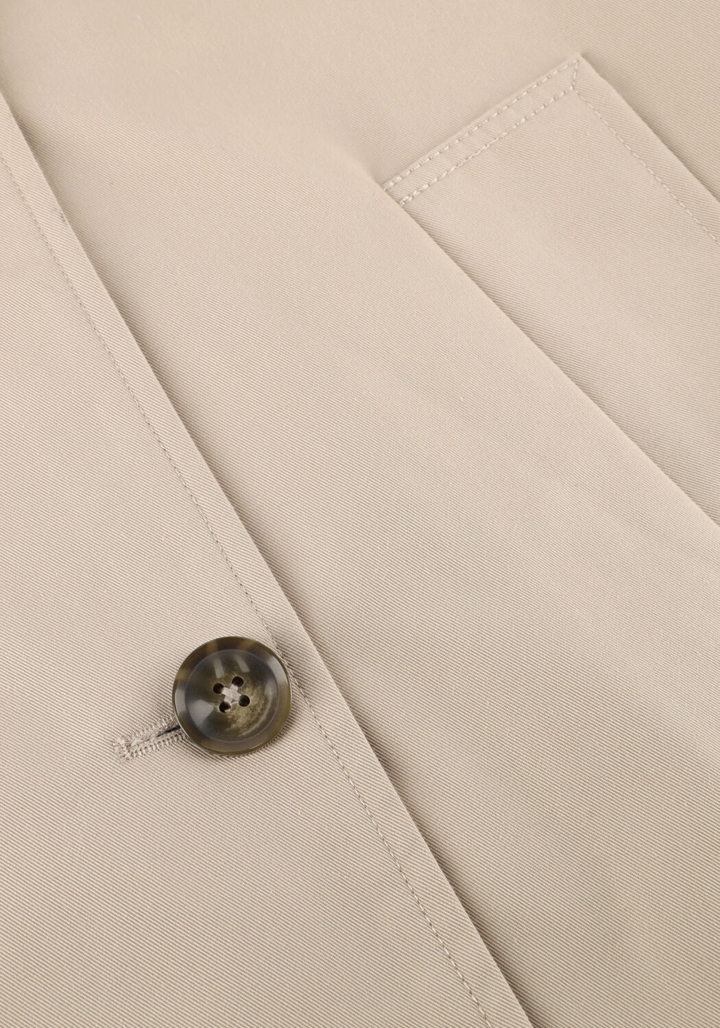 Beige WITHBLACK Jack WBLJIMBERLY SHORT TRENCH COAT - large