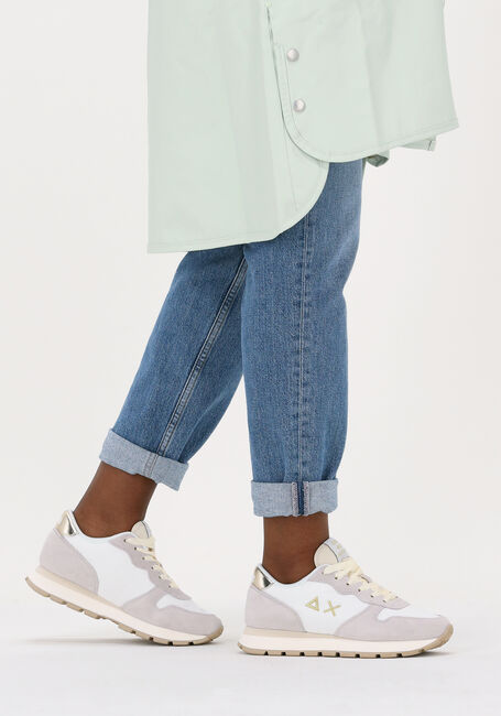 Wei&szlig;e SUN68 Sneaker Low ALLY GOLD - large