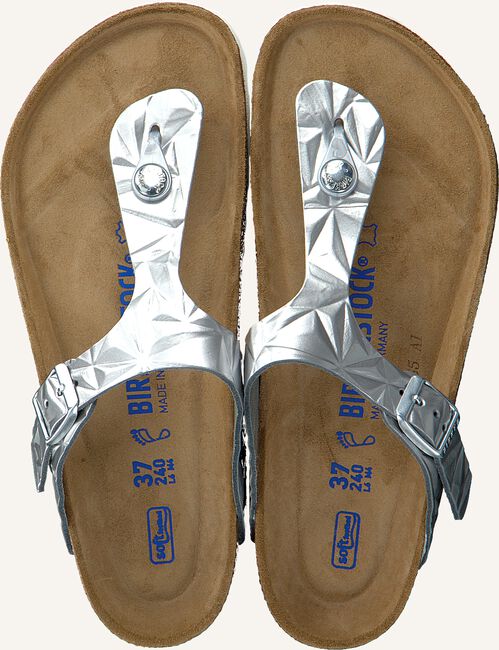 Silberne BIRKENSTOCK Pantolette GIZEH SPECTRAL Silberne BIRKENSTOCK Pantolette GIZEH SPECTRAL - large