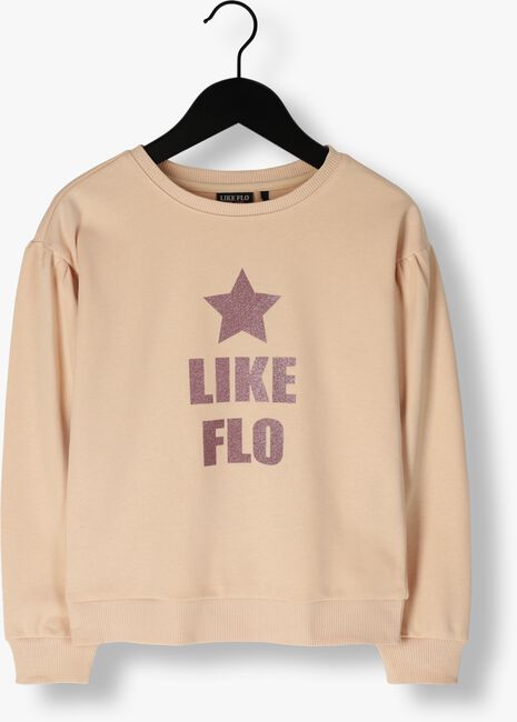 Hell-Pink LIKE FLO Sweatshirt SWEATER CREWNECK - large