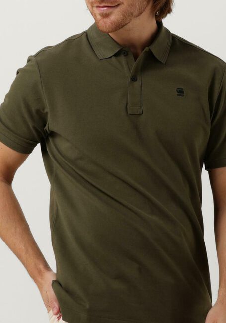 Grüne G-STAR RAW Polo-Shirt DUNDA SLIM POLO S/S - large