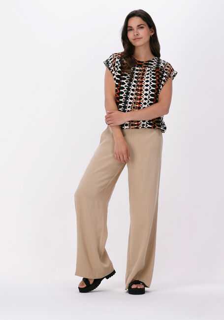 Weiße SUMMUM Blusen TOP HONEYCOMB PRINT ON VISCOSE EA - large