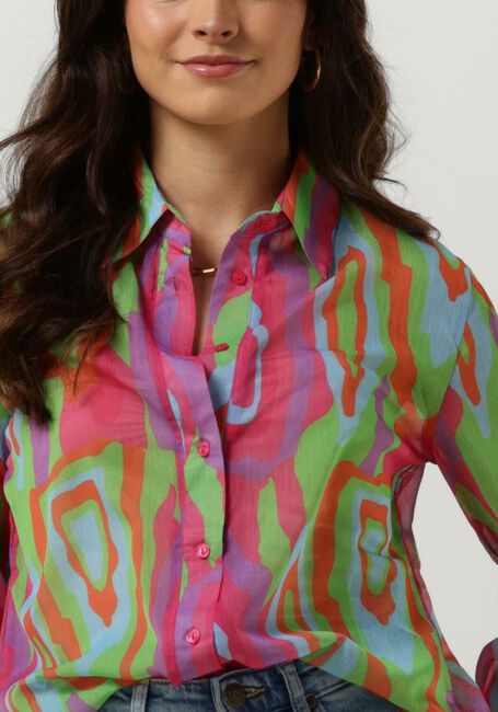 Mehrfarbige/Bunte EST'SEVEN Blusen EST'CW BLOUSE COLOR REBEL - large
