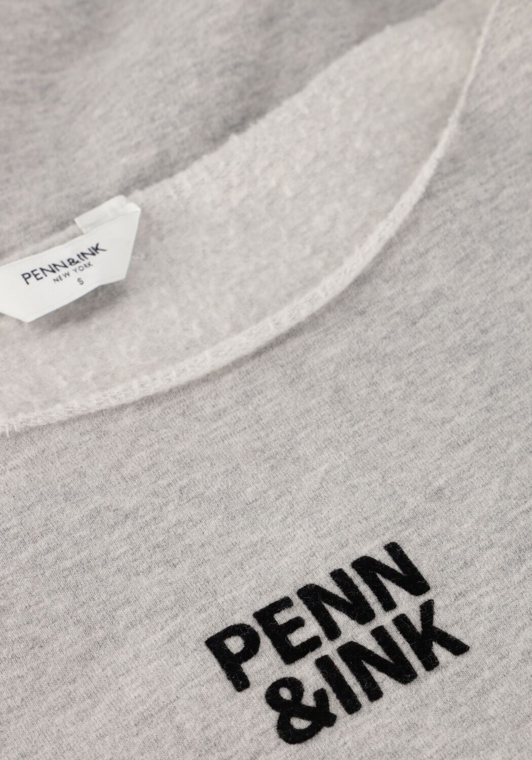 Graue PENN & INK Pullover SWEATER W25F1703 - large