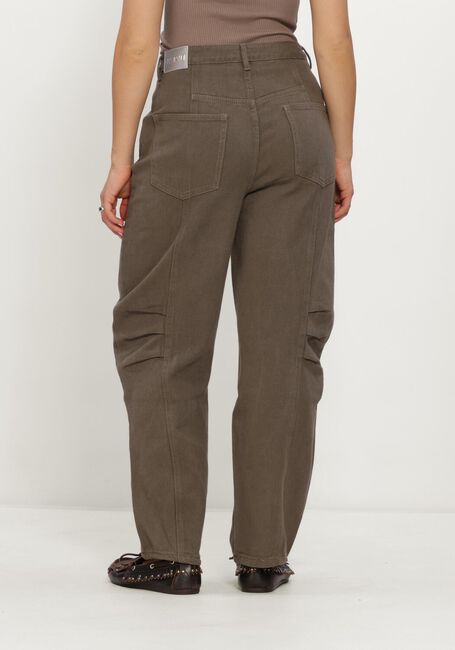 Braune REFINED DEPARTMENT Barrel jeans LADIES WOVEN BALLOON FIT JEANS LYON - large