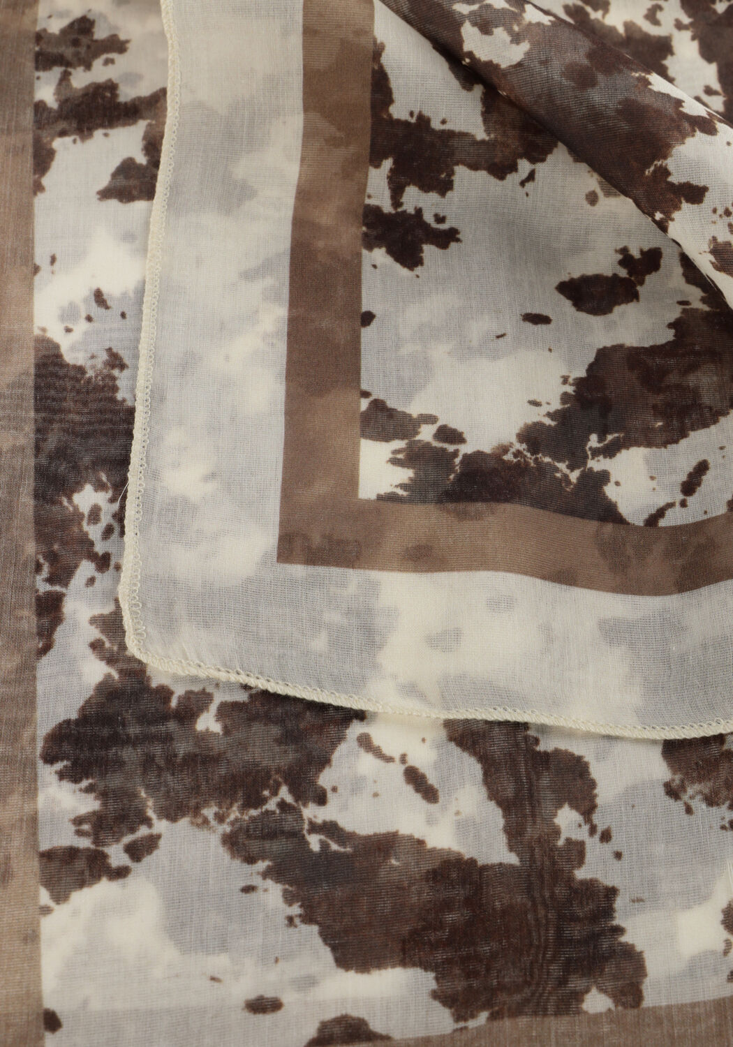 Mehrfarbige/Bunte NOTRE-V Schal ASTRID LARGE - large