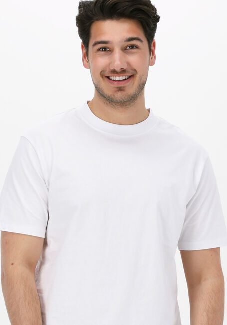 Weiße MINIMUM T-shirt AARHUS 9318 - large