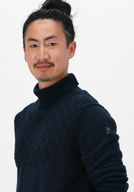 Dunkelblau VANGUARD Rollkragenpullover ROLL NECK COTTON - large
