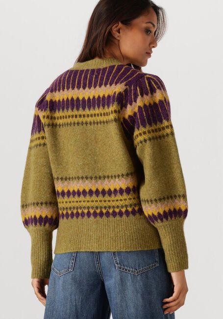 Grüne ANTIK BATIK Pullover MOHI CARDIGAN - large