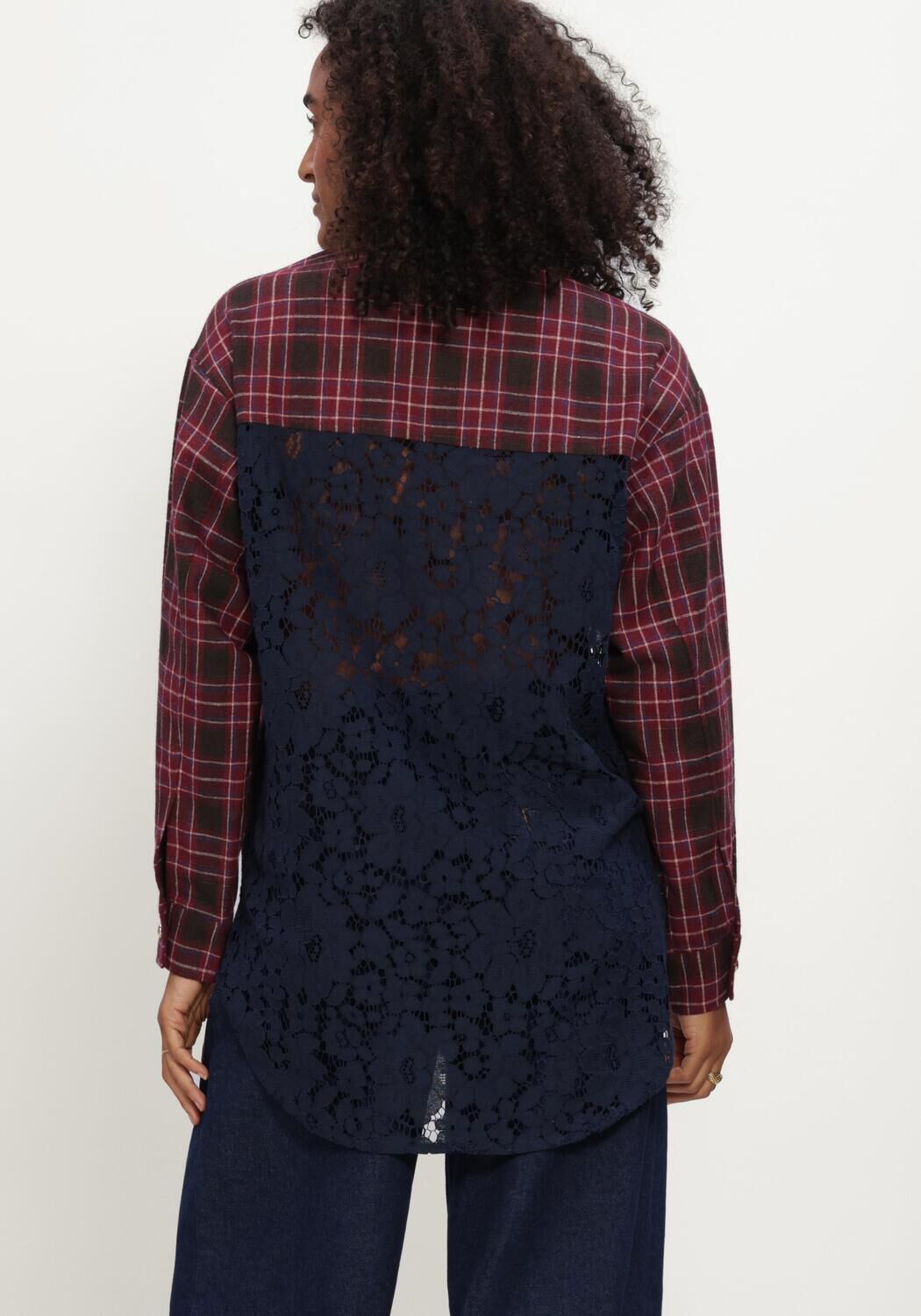 Bordeaux AMAYA AMSTERDAM Blusen THE MUSE BLOUSE - large