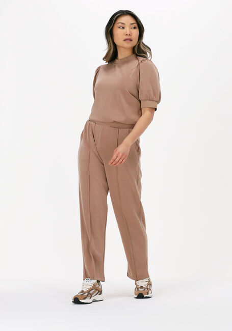 Beige Y.A.S. Sweatshirt YASCOMO SS SWEAT - large