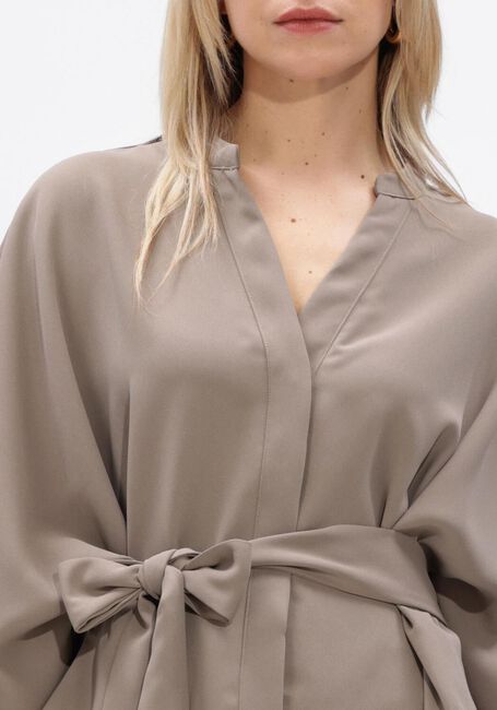 Taupe NEO NOIR Blusen ELLERY CREPE BLOUSE - large