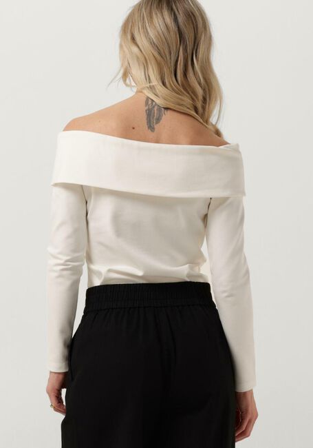 Weiße SELECTED FEMME Tops & T-shirts SLFEFFIE LS OFF-SHOULDER TOP - large