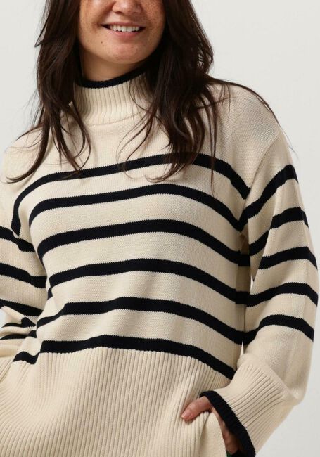 Ecru MINUS Pullover LEONIE TURTLENECK KNIT PULLOVER - large