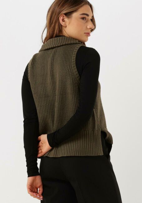 Grüne CC HEART Spencer EMILY ZIP KNIT VEST - large