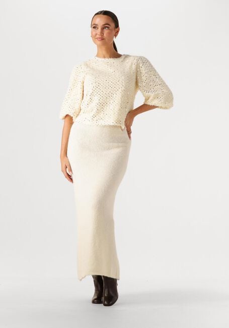 Ecru YDENCE Midirock KNITTED SKIRT EVELINE - large
