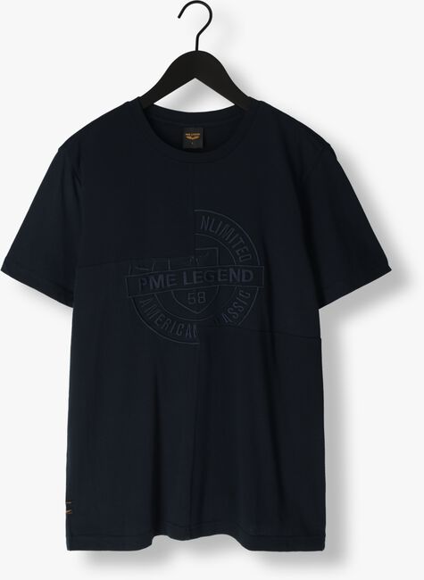 Blaue PME LEGEND T-shirt SHORT SLEEVE R-NECK PLAY MIX PIQUE - large