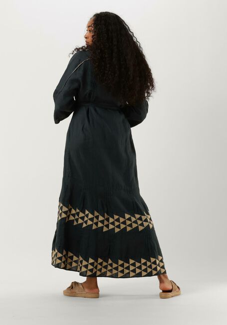 Schwarze GREEK ARCHAIC KORI Maxikleid 230243 - large