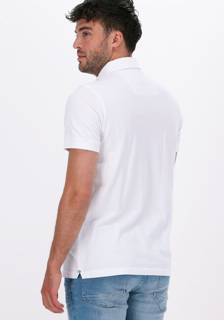 Weiße PME LEGEND Polo-Shirt SHORT SLEEVE POLO STRETCH PIQUE - large