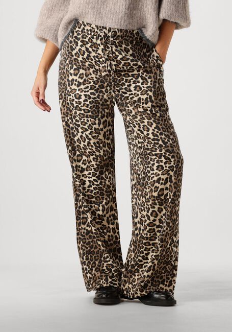 Braune MODSTRÖM Hose TIPSYMD PRINT PANTS - large