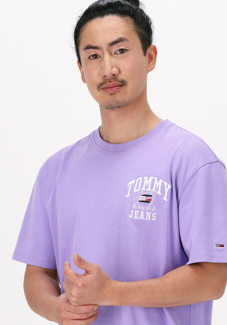 Lilane TOMMY JEANS T-shirt TJM HOMESPUN COLLEGE TEE - large