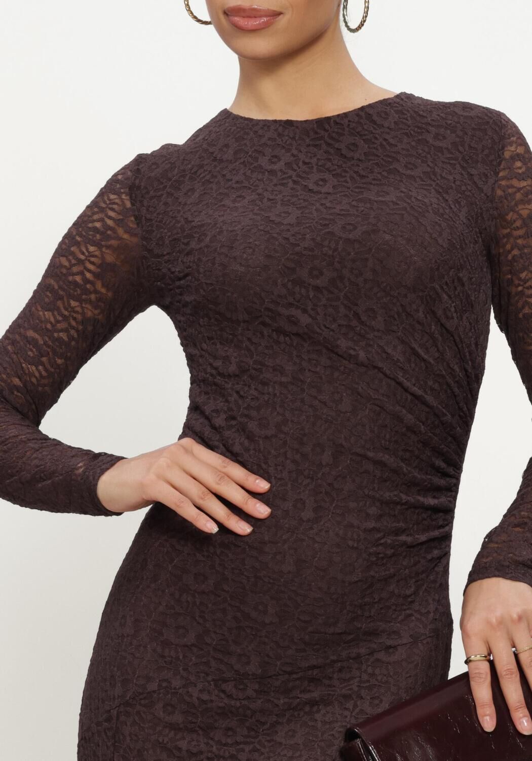 Braune GRACE & MILA Maxikleid BIANCA - large
