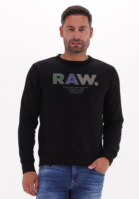 Schwarze G-STAR RAW Sweatshirt MULTI COLORED RAD. R SW - large