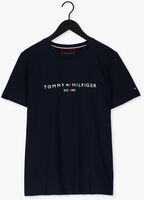 Blaue TOMMY HILFIGER T-shirt TOMMY LOGO TEE