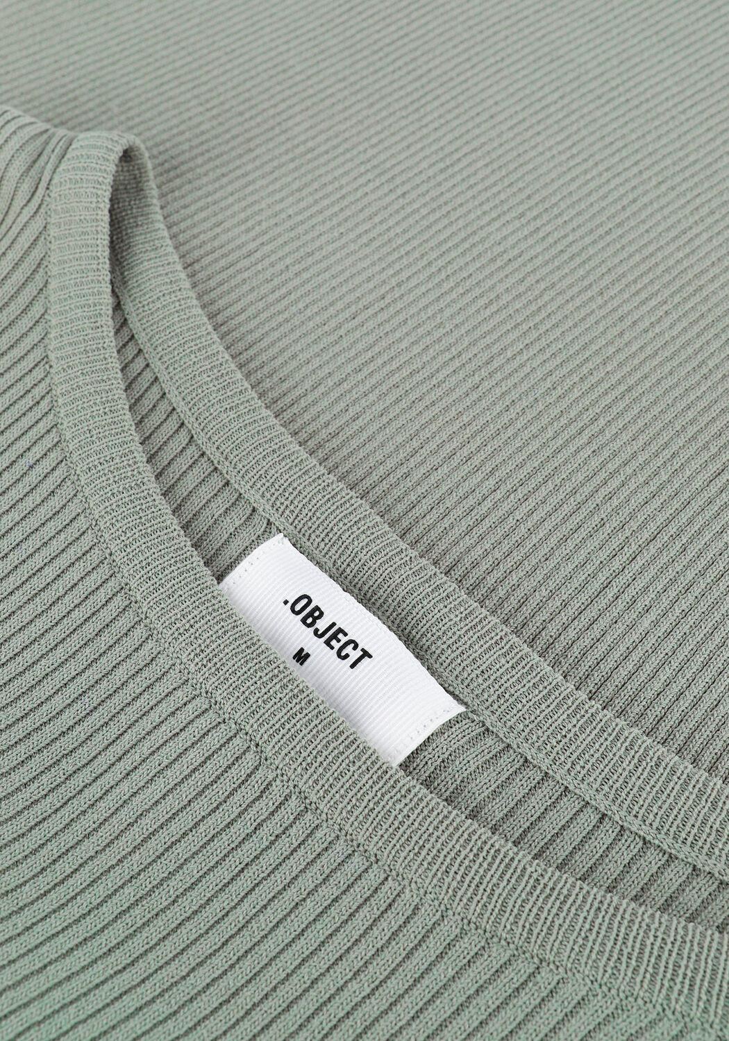 Gr&uuml;ne OBJECT Top OBJHARRIET L/S KNIT PULLOVER - large