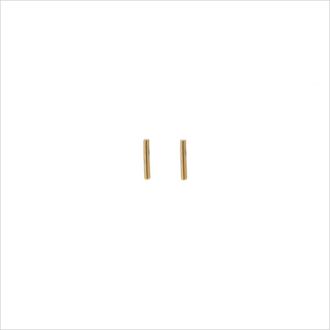 Goldfarbene ATLITW STUDIO Ohrringe PETITE EARRINGS STRIP Goldfarbene ATLITW STUDIO Ohrringe PETITE EARRINGS STRIP - large