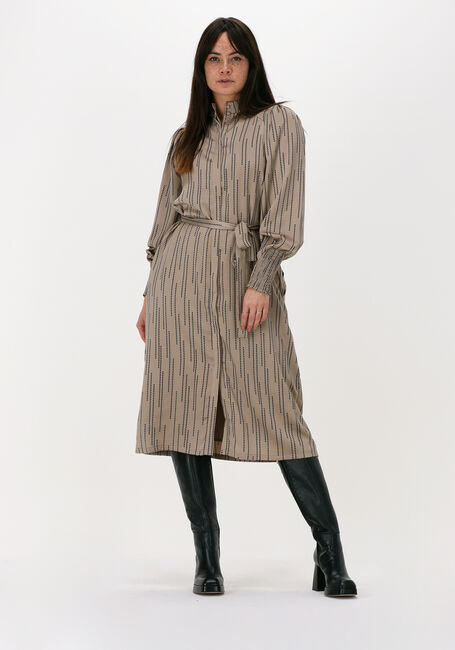 Taupe BRUUNS BAZAAR Midikleid ACACIA CONVENT - large