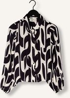 Schwarze ANOTHER LABEL Blusen MACY GRAPHIC SHIRT L/S Schwarze ANOTHER LABEL Blusen MACY GRAPHIC SHIRT L/S - medium