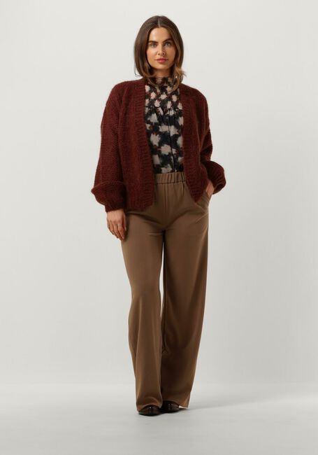 Rote SUMMUM Strickjacke OVERSIZED CARDIGAN MOHAIR BLEND KNIT - large