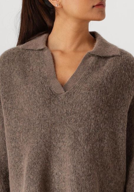 Braune MOS MOSH Pullover MMTHORA AIDY POLO KNIT - large