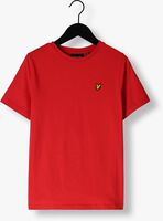 Rote LYLE & SCOTT T-shirt PLAIN T-SHIRT B - medium
